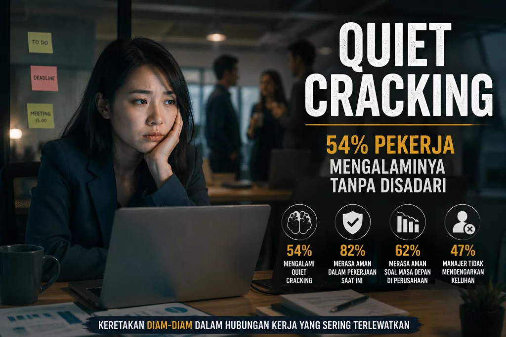 Quiet Cracking: 54 Persen Pekerja Mengalaminya Tanpa Disadari