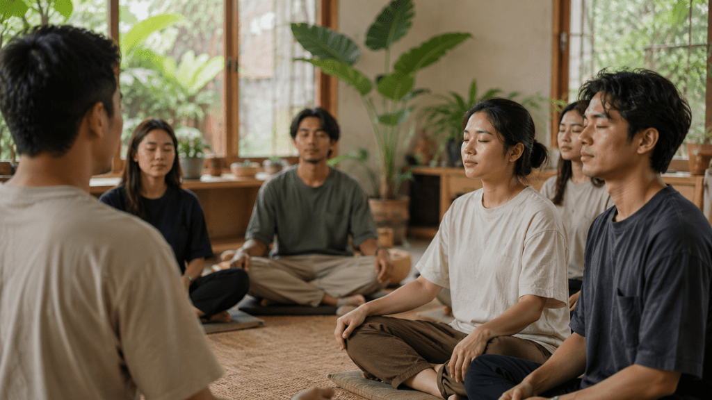 Meditasi komunitas dan kesehatan mental Gen Z